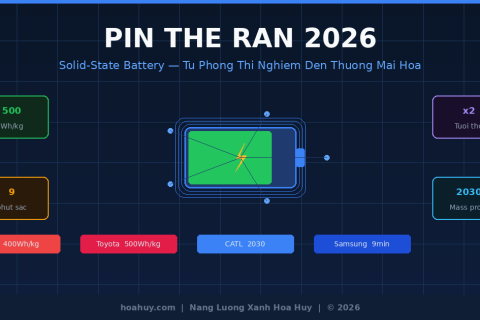 Pin Thể Rắn 2026: Từ Phòng Thí Nghiệm Đến Thương Mại Hóa
