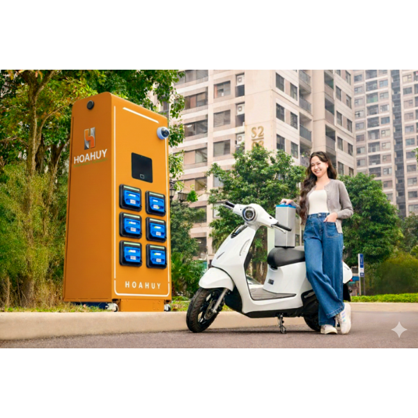 Giải pháp hoán đổi pin xe điện – Battery swapping