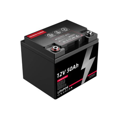 Pin Lithium 12V 50Ah LiFePO₄ cho Thiết Bị Điện Tử