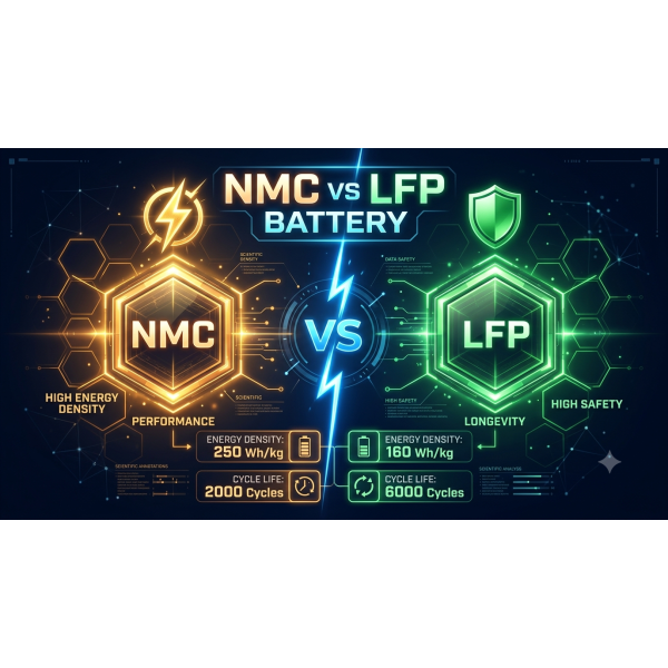 Pin NMC vs LFP: Nên Chọn Loại Nào Cho Nhu Cầu Của Bạn?