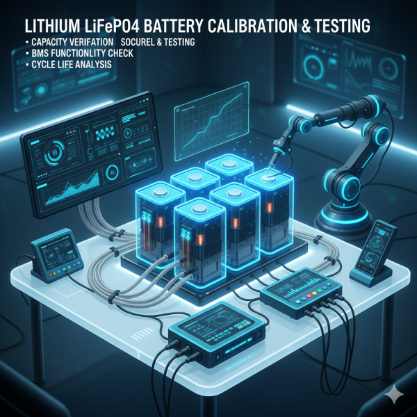 Hiệu chuẩn & Kiểm tra chất lượng pin LiFePO₄ (LFP)