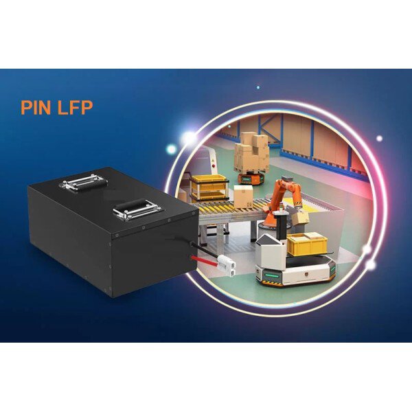 Pin Lithium LFP – Giải pháp năng lượng hiệu quả cho AGV trong nhà máy