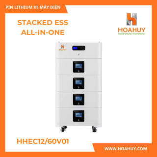 Pin lưu trữ năng lượng STACKED ESS ALL-IN-ONE  HHEC12/60-V01 (64,3 kWh)