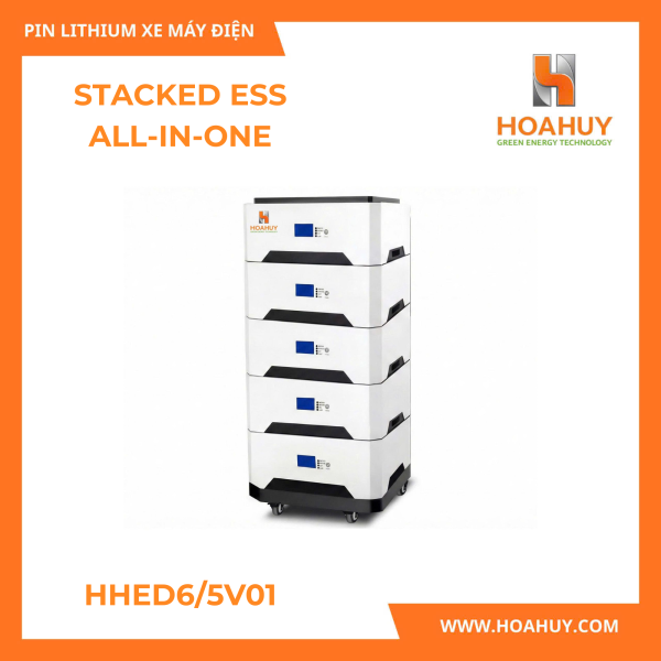 Pin lưu trữ năng lượng STACKED ESS ALL-IN-ONE  HHED6/5V01 (5,2kWh)