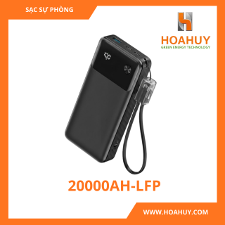 Sạc dự phòng LiFePO₄ 20.000 mAh