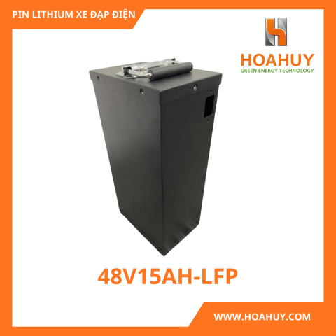 Pin Lithium 48V 15Ah LiFePO₄ cho Xe Đạp Điện Pin Lithium 48V 15Ah LiFePO₄ cho Xe Đạp Điện