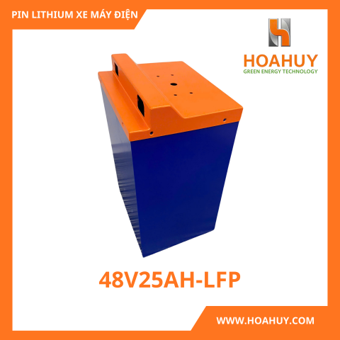 Pin Lithium 48V 25Ah LiFePO₄ cho Xe Máy Điện