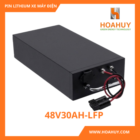 Pin Lithium 48V 30Ah LiFePO₄ cho Xe Máy Điện