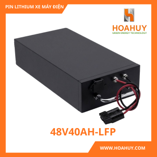 Pin Lithium 48V 40Ah LiFePO₄ cho Xe Máy Điện
