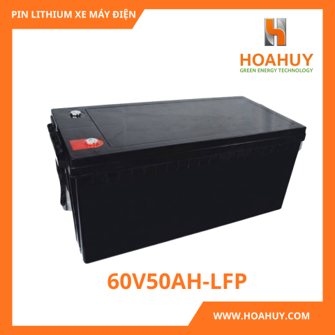Pin Lithium 60V 50Ah LiFePO₄ cho Xe Máy Điện