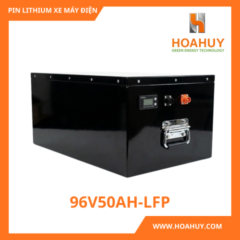 Pin Lithium 96V 50Ah LiFePO₄ cho Xe Máy Điện