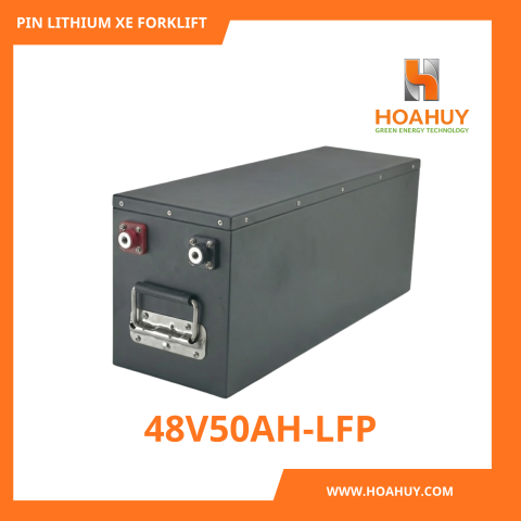 Pin Lithium xe nâng Forklift 48V50Ah LiFePO₄