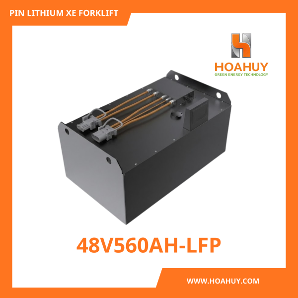 Pin Lithium xe nâng Forklift 48V560Ah LiFePO₄ – An Toàn, Hiệu Suất Ổn Định, Bền Bỉ