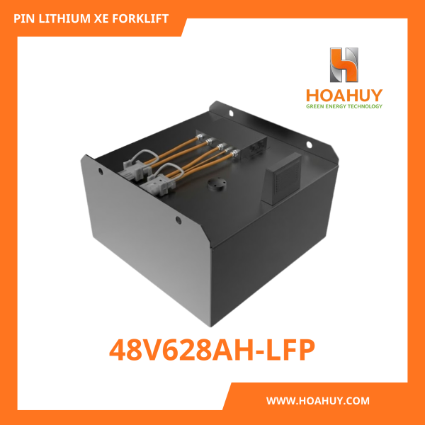 Pin Lithium xe nâng Forklift 48V628Ah LiFePO₄ – An Toàn, Hiệu Suất Ổn Định, Bền Bỉ