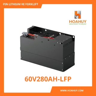 Pin Lithium xe nâng Forklift 60V280Ah LiFePO₄
