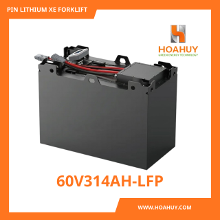 Pin Lithium xe nâng Forklift 60V314Ah LiFePO₄