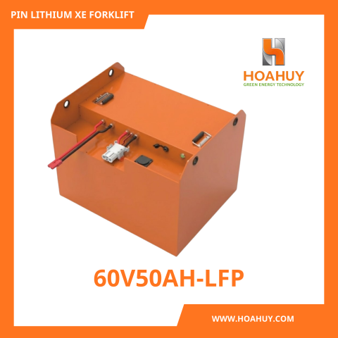 Pin Lithium xe nâng Forklift 60V50Ah LiFePO₄