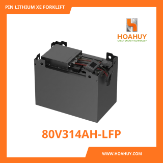 Pin Lithium xe nâng Forklift 80V314Ah LiFePO₄