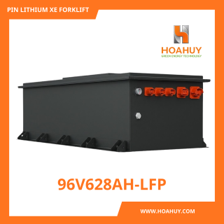 Pin Lithium xe nâng Forklift 96V628Ah LiFePO₄ 