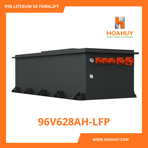 Pin Lithium xe nâng Forklift 96V628Ah LiFePO₄ 
