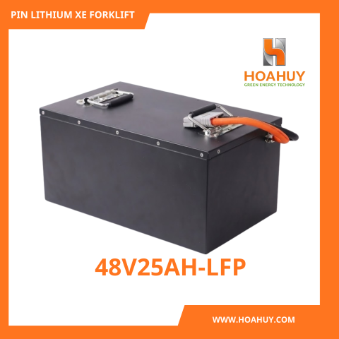 Pin Lithium xe nâng Forklift 48V25Ah LiFePO₄