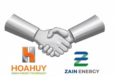  HOA HUY ký thỏa thuận hợp tác chiến lược OEM với  Zain Energy