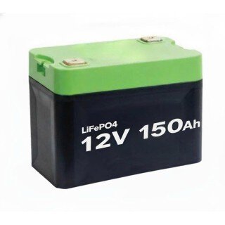 Pin LiFePO₄ 12V 150Ah (cho xe tải/đầu kéo – phụ tải cabin/điện phụ)