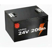 PIN LITHIUM LiFePO4 24V 200Ah CHO XE CONTAINER